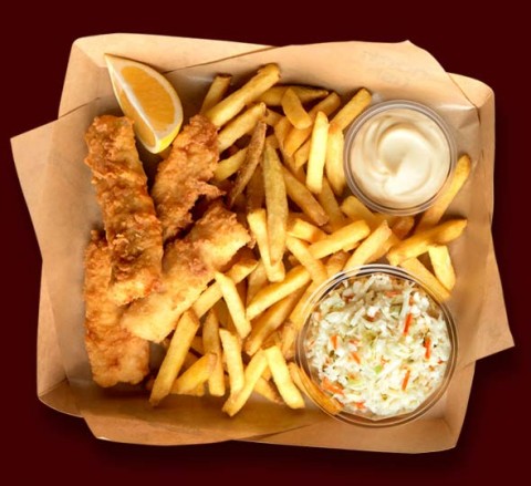 Fish&chips z sandaczem - North Fish