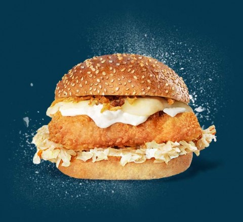 Fishburger zimowy - North Fish