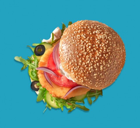 Halloumiburger - North Fish