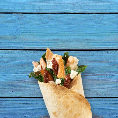 tortilla z łososia