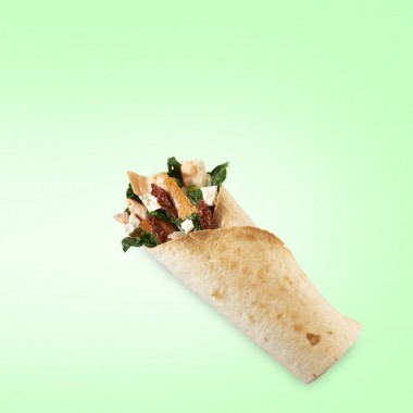 tortilla z łososia