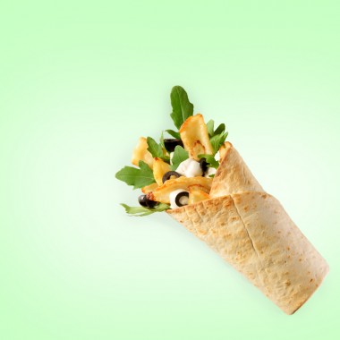 tortilla z Halluomi
