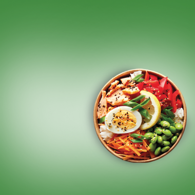 Bowl z łososiem norweskim