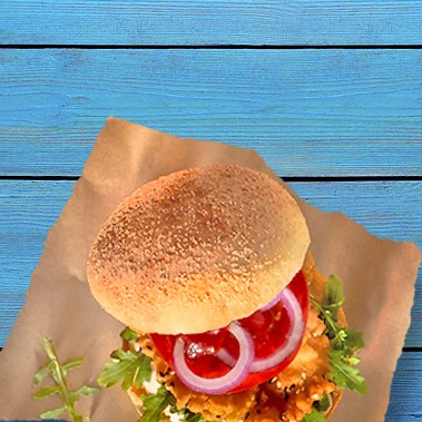 Vegeburger z boczniakiem