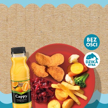 Zestaw z fish nuggets