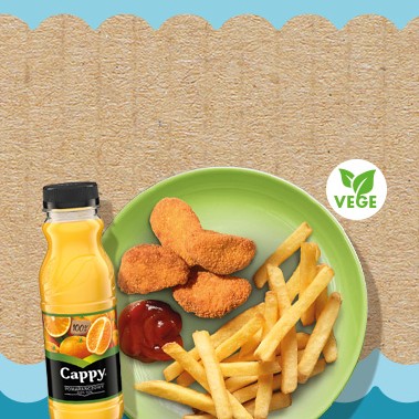 Zestaw z vege nuggets
