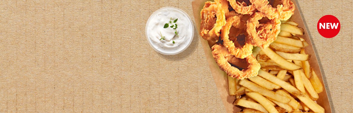 Fish&Chips z kalmarami