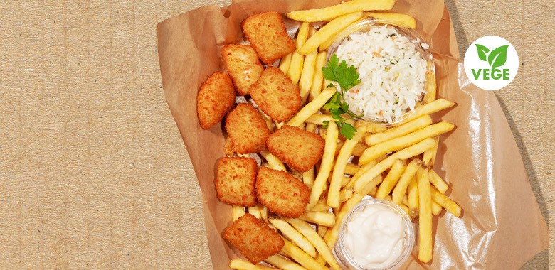 Fish&Chips z VEGE! Nuggets