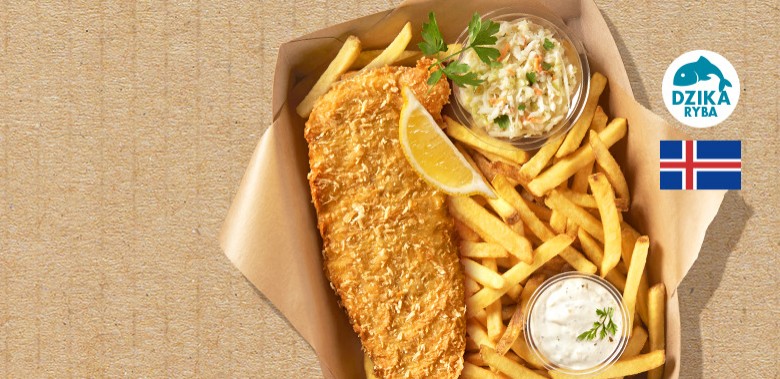 Fish&Chips z dorszem czarnym