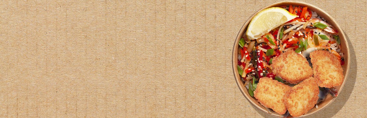 Mintaj bowl sweet chilli
