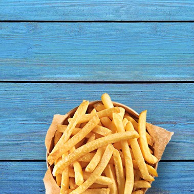 ćwierćkilowe frytki